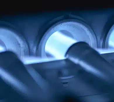 A winter-ready gas furnace inspection with keep your furnace burner buring clean